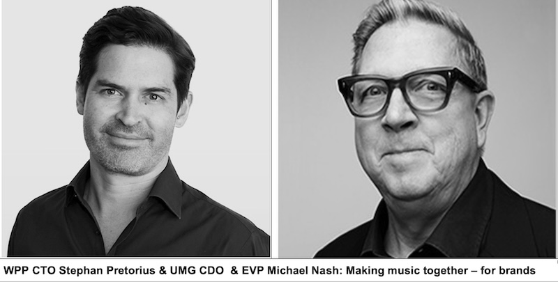 WPP and Universal Music partner for brands and bands