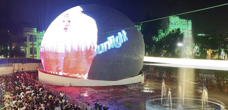 Mindshare, Sunlight, Durga Pujo & the 60 foot Sphere