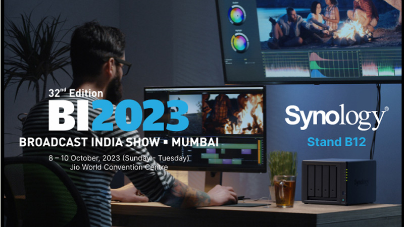 Synology unveils advanced media solutions at Broadcast India 2023