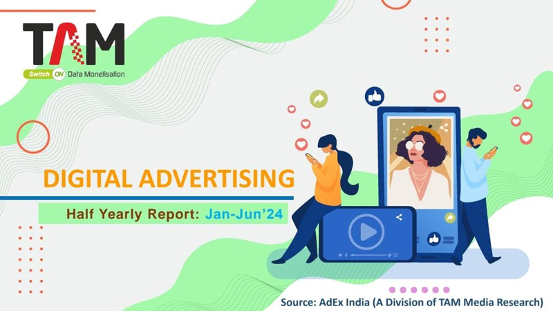 TAM AdEx: Service sector leads digital ad impressions in Jan-Jun’24