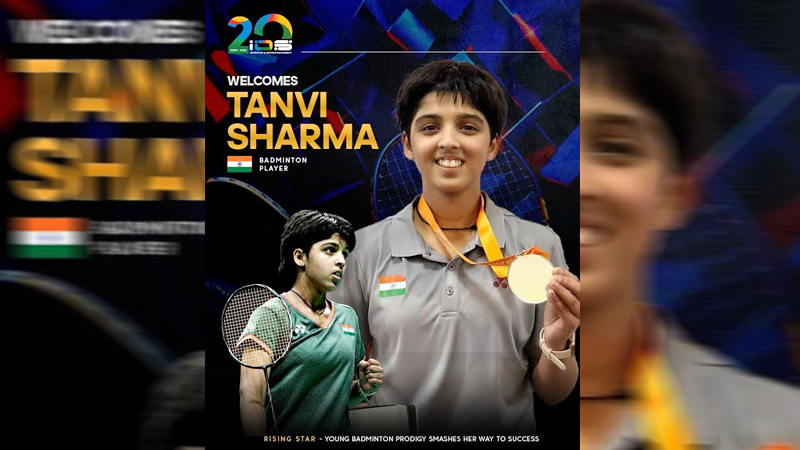 Smashing debut for IOS as Tanvi Sharma joins athlete roster