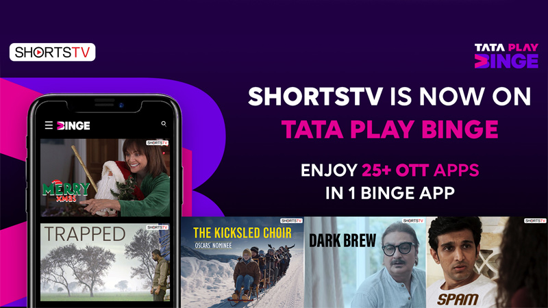 ShortsTV now on Tata Play Binge