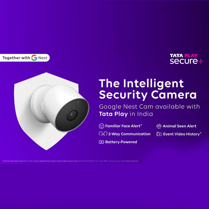 Tata Play announces entry into home security solutions