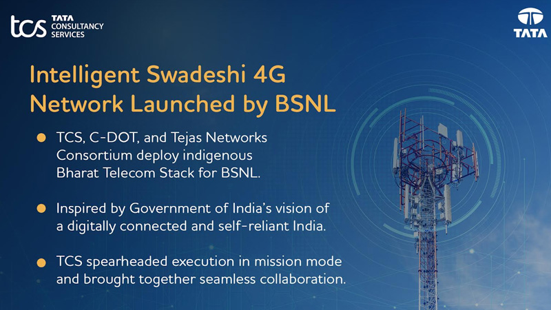BSNL dials up pride with India’s first homegrown 4G telecom stack