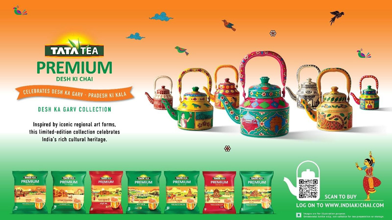 Tata Tea Premium leverages AI to celebrate ‘Desh Ka Garv- Pradesh Ki Kala’ campaign