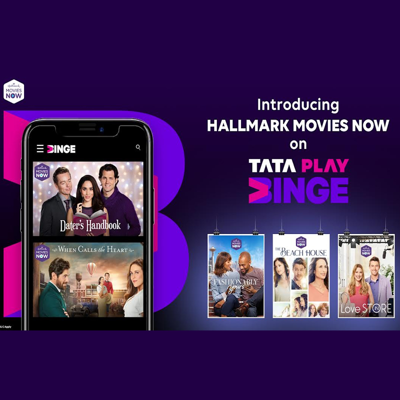 Hallmark Movies Now’s heartwarming content finds a new home in Tata Play Binge