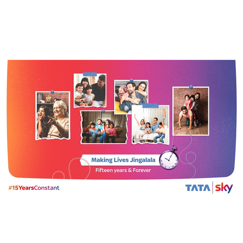 Tata Sky celebrates its 15 years jingalala journey in latest campaign