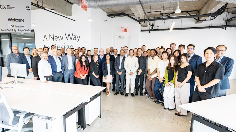 TCS opens NYC design studio to reimagine digital experiences with AI