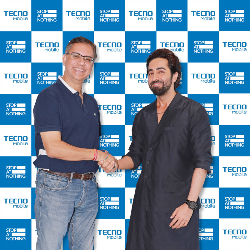 Tecno Mobile India renews partnership with Ayushmann Khurrana