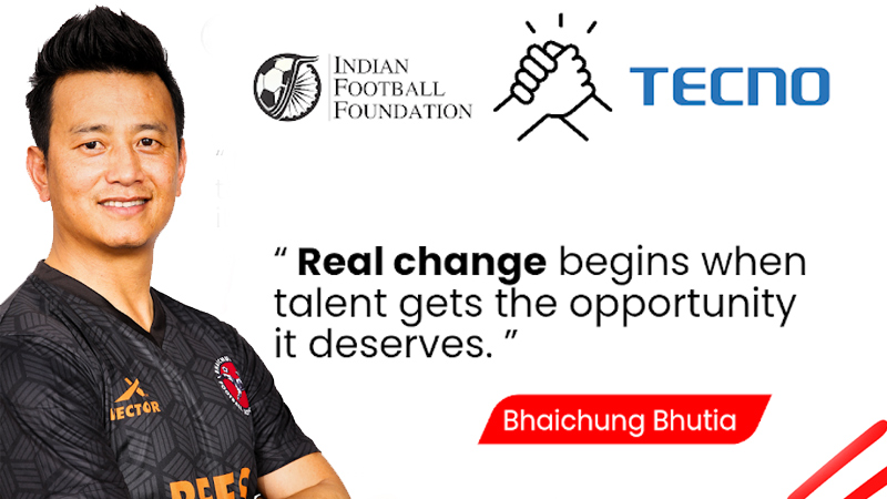 Tecno kicks off second season with Indian Football Foundation
