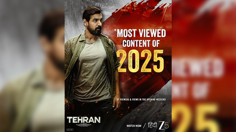 Zee5’s ‘Tehran’ races to 100 million minutes in record-breaking debut