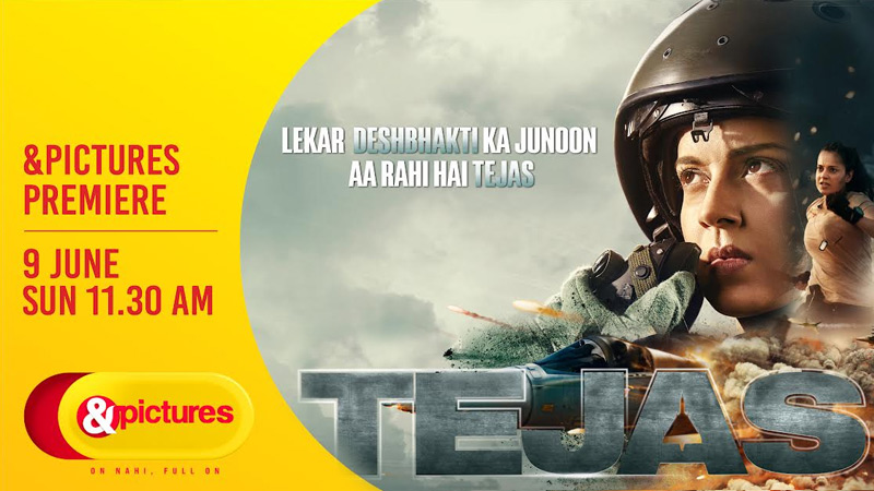 Tejas to premiere on &Pictures on 9 June