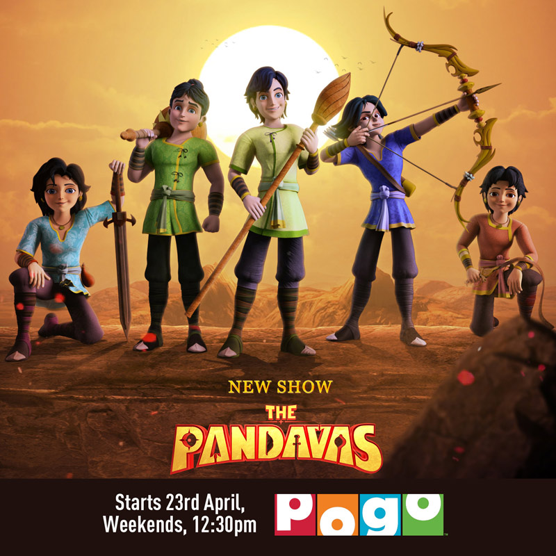 Pogo to kick off summer ’22 programming lineup with ‘The Pandavas’