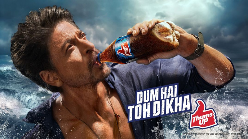 Thums Up serves a toofani twist as SRK and Jagapathi dig into biryani