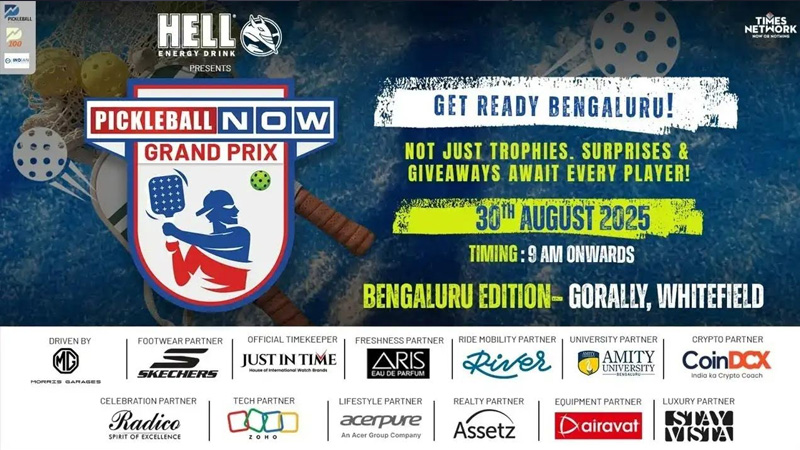 Bengaluru gets a smashing serve with Pickleball Now Grand Prix debut