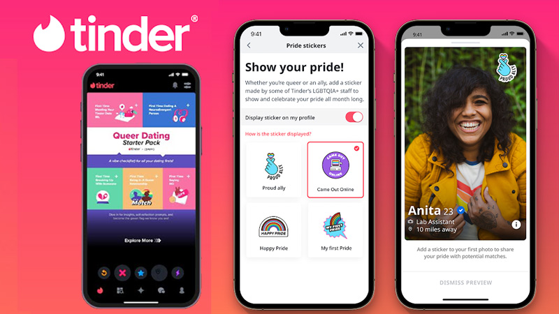 Tinder brings back ‘Let’s Talk Gender’ with a dating starter pack for first-time queer daters