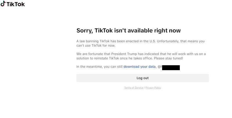 TikTok Bids Farewell to US  users amid ban and uncertainty; Trump throws lifeline