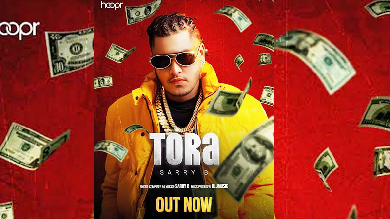 Hoopr debuts the new single “Tora” by Sarry B