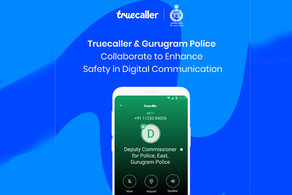 Gurugram Police verified on Truecaller government directory services