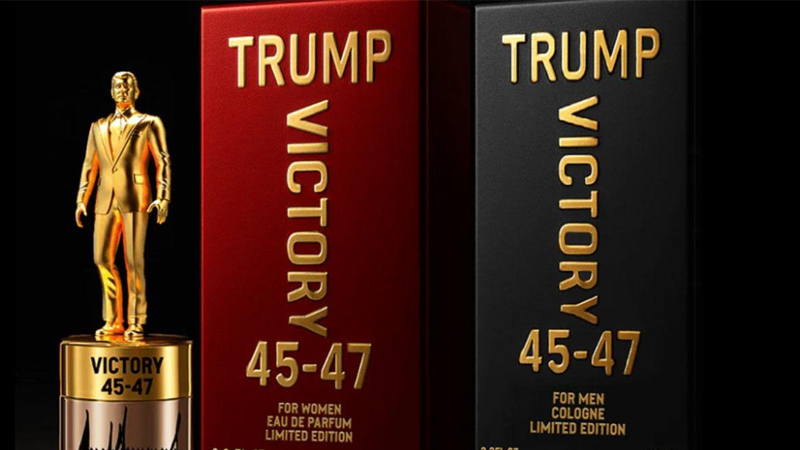 Trump’s ‘Victory’ scent muscles into celebrity perfume mania