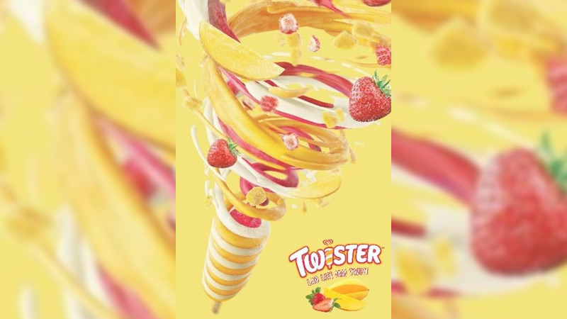 Kwality Wall’s twister pops into India’s summer heat