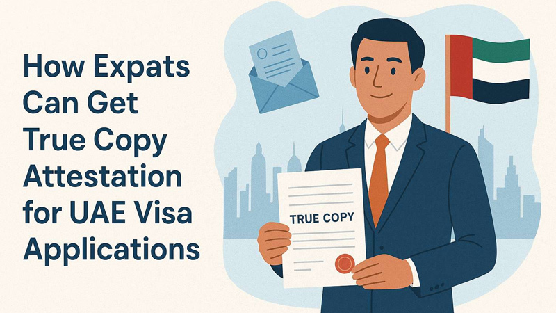 How Expats Can Get True Copy Attestation for UAE Visa Applications
