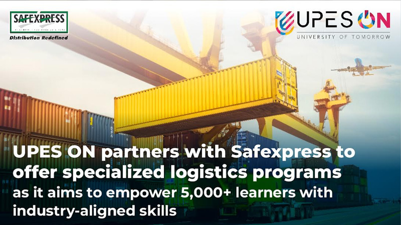 UPES partners with Safexpress to offer specialized logistics programs