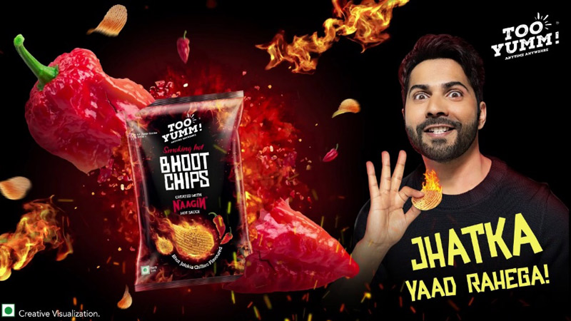 Too Yumm! Introduces BHOOT Chips in a fiery collaboration with Naagin