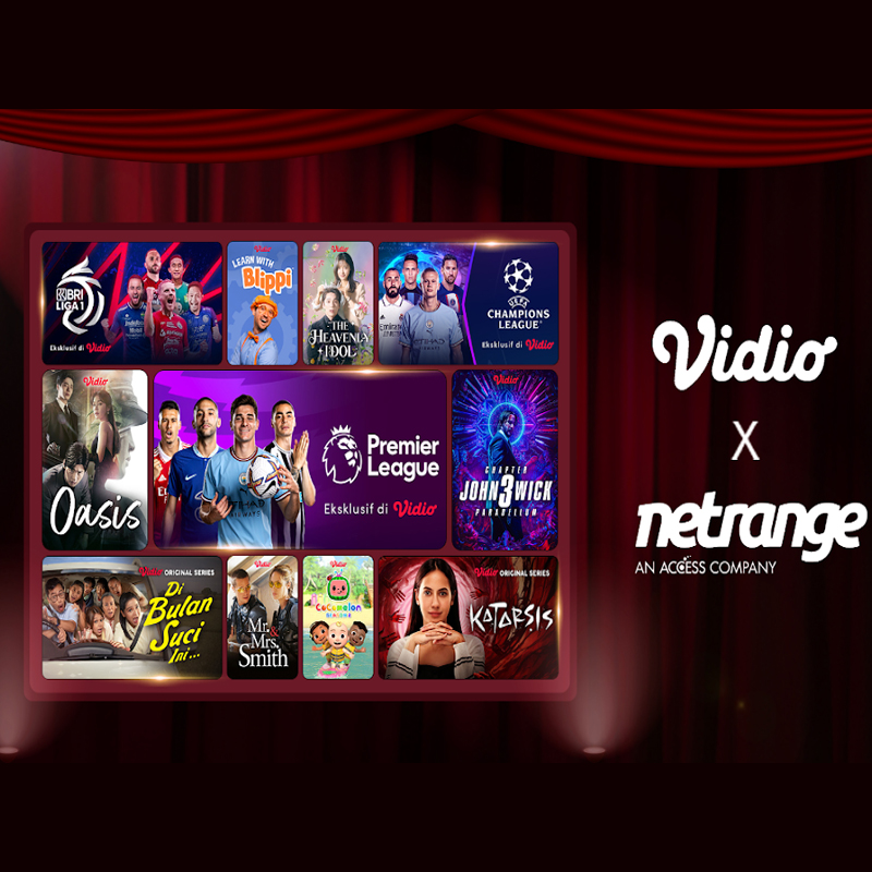 NetRange announces strategic partnership with Vidio