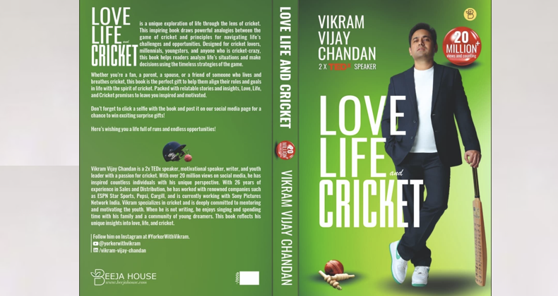 Sony exec Vikram Vijay Chandan turns author with Love Life and Cricket