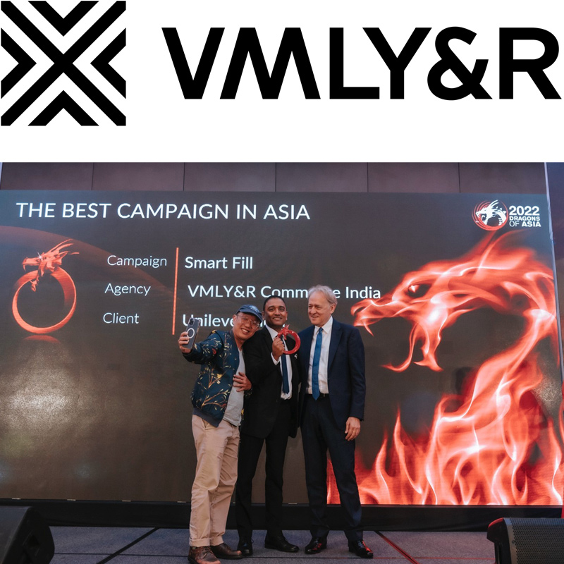 VMLY&R India bags agency of the year at Dragons of Asia