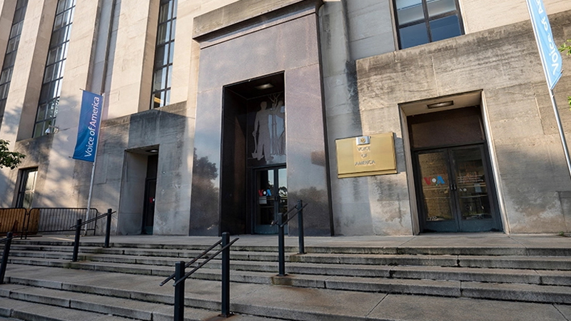 Broadcasting body blasts Trump as US pulls plug on Voice of America