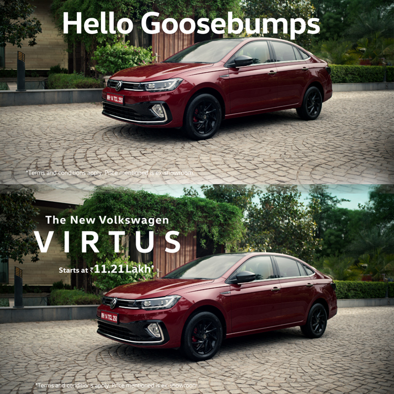 Volkswagen Virtus unveils 360° campaign to boost premium mid-size sedan market