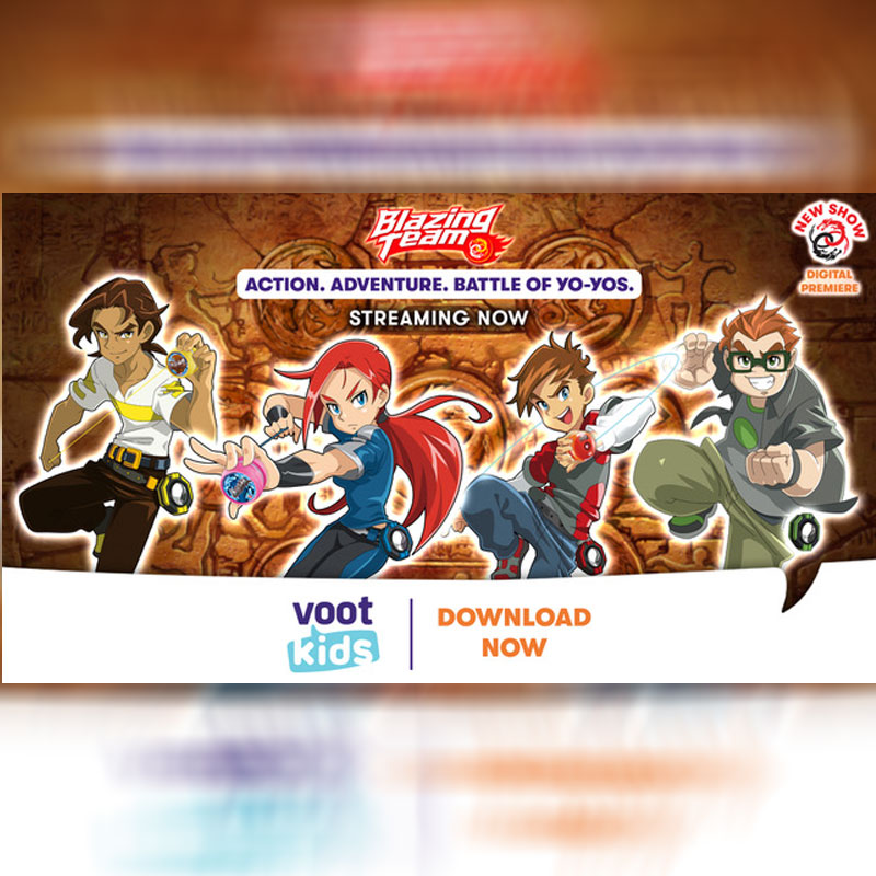 VooT Kids brings new animation series ‘Blazing Team’ to India