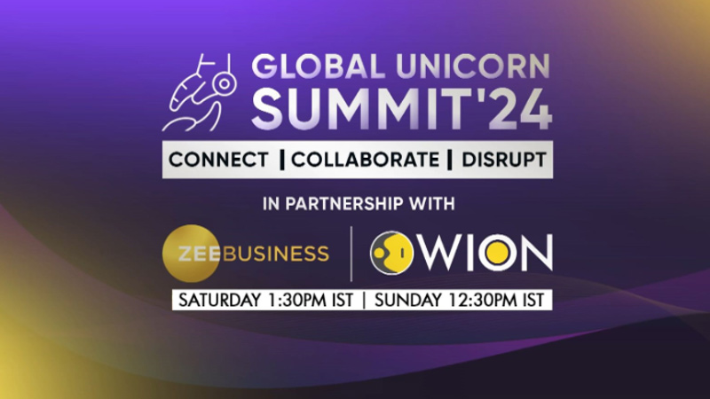 WION’s episode startup ecosystem and its evolution, airing ahead of Global Unicorn Summit 2024