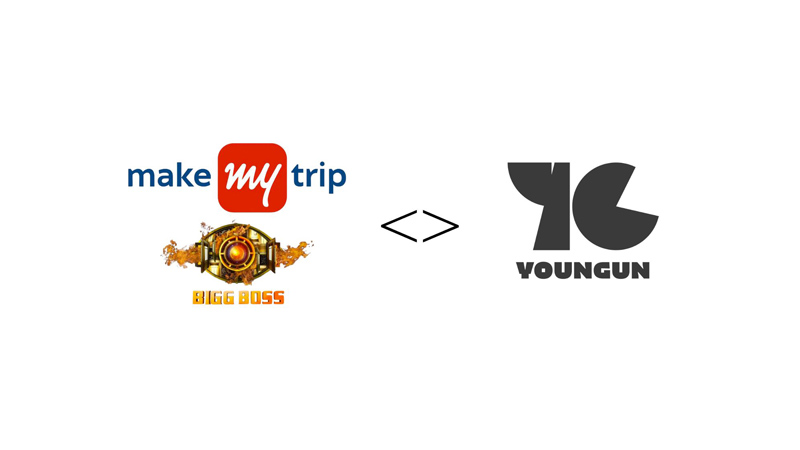 Youngun converts viral internet image into a Bigg Boss themed campaign for MakeMyTrip