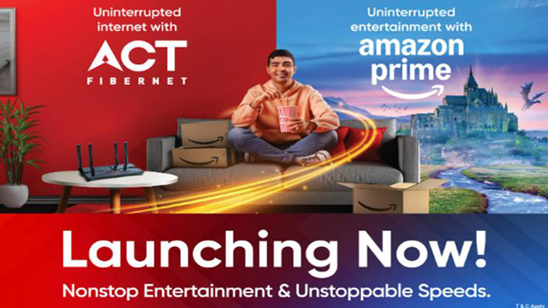 Act Fibernet plugs in Amazon Prime Lite for a double shot of value