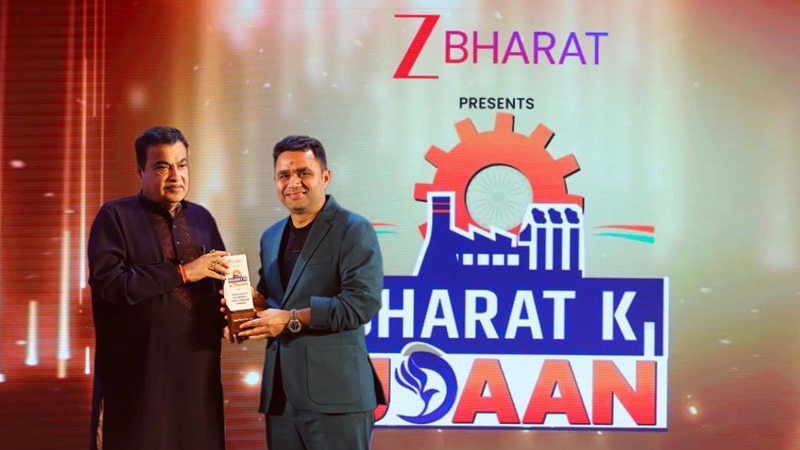 KDM wins Zee Bharat Ki Udaan Award for powering faith with 1080 charging points at Maha Kumbh