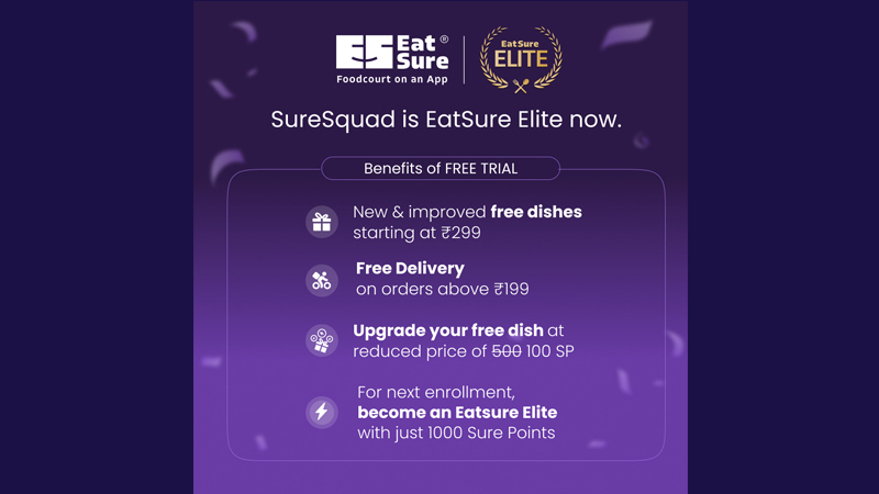 EatSure announces loyalty program ‘Elite’