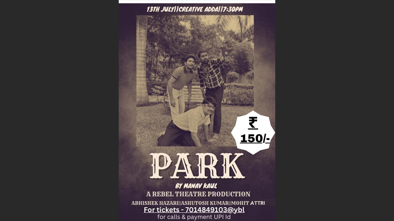 A Rebel Theatre Production announces ‘PARK’