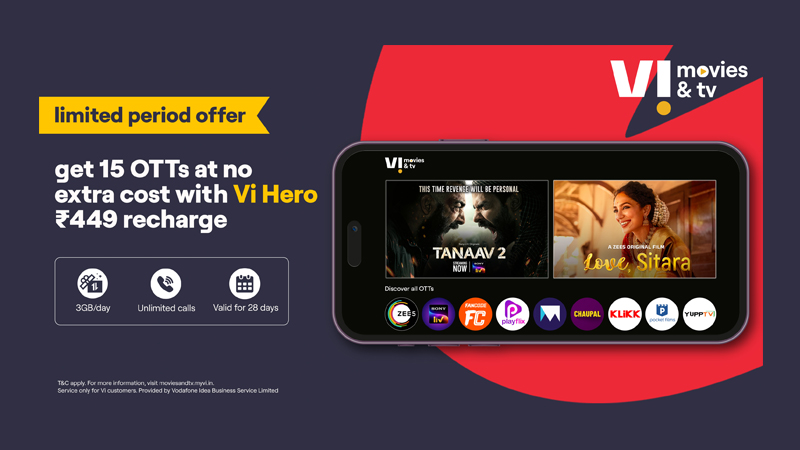 Vi Movies & TV strengthens OTT aggregator portfolio with ‘Super pack’ at Rs 175