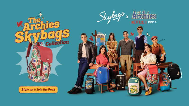 Skybags unveils exclusive ‘Skybags x The Archies’ backpack collection