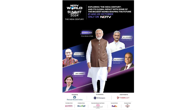NDTV World Summit 2024 unveils line-up of visionaries