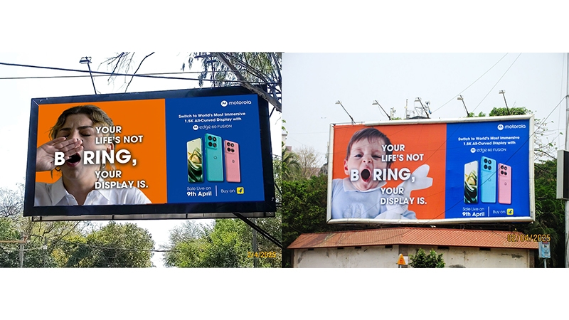 OML flips the script with Moto Edge 60 Fusion’s print-meets-viral campaign