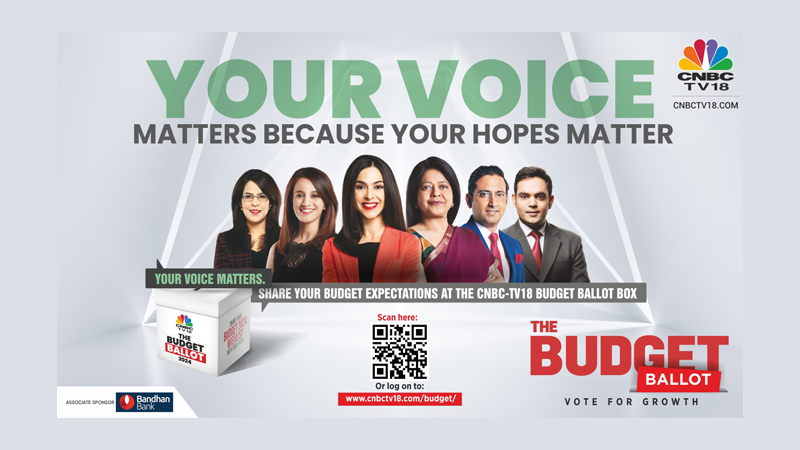 CNBC-TV18 launches #MyBudgetWishlist campaign: A platform for citizens to share their views