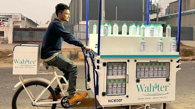 Wahter unveils revolutionary carts: Affordable packaged drinking water at 10 NCR locations