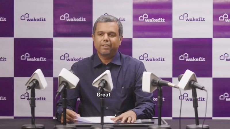 Mattress firm Wakefit throws down the gauntlet to Netflix in battle for India’s shut-eye