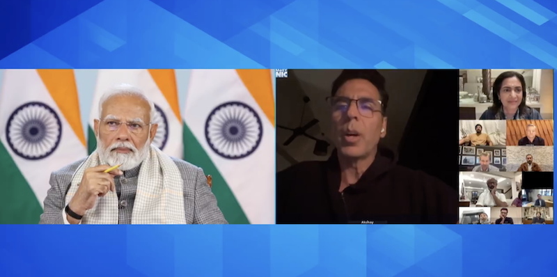 Prime minister Modi chairs celeb laden Waves advisory panel meeting