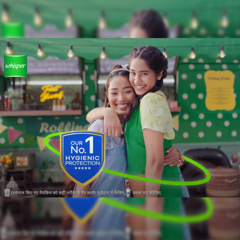 Whisper’s new ad keeps it ‘bloody’ real, soothes period ‘blues’ away