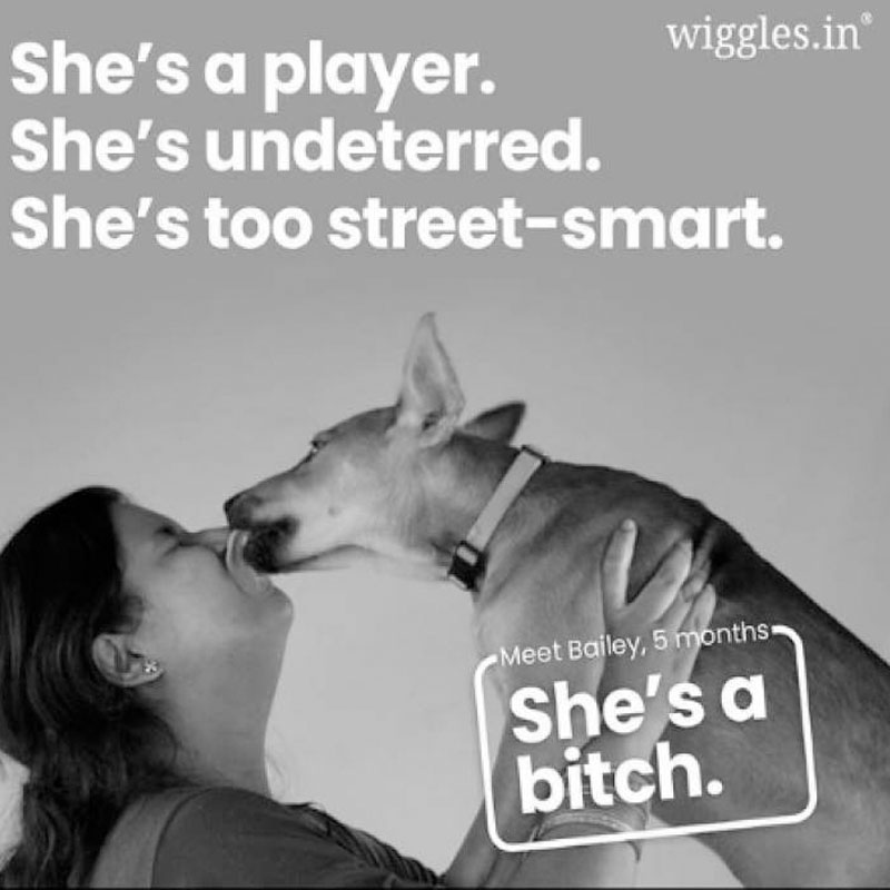 Wiggles.in’s ‘SheIsABitch’ Campaign reclaims the word ‘Bitch’ on Women’s Day